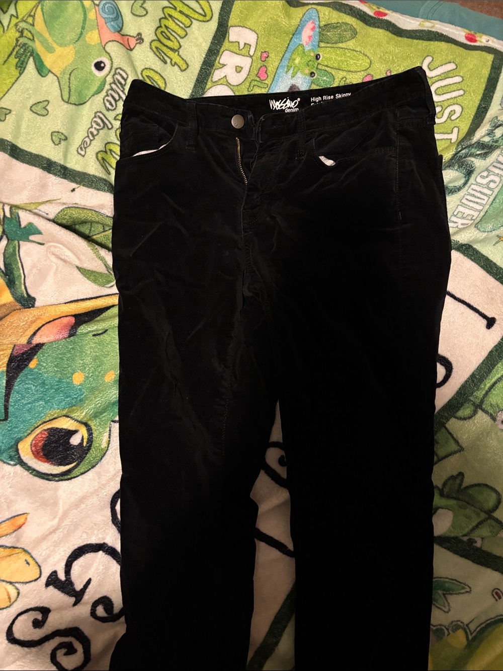 High-Rise Skinny Black Women’s Jeans
